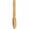 Ekena Millwork Eugene Rough Sawn Timber Gable Bracket, Western Red Cedar, 72"W x 21"H x 2"D x 6"F, 7/12 Pitch GBW072X21X0206EUG00RWR - alternate 3